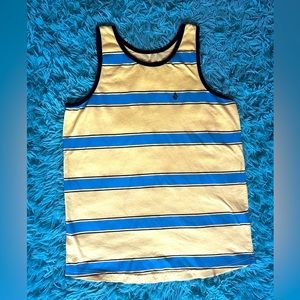 Volcom XL blue and neon yellow Men’s Tank